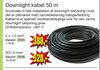 Downlight kabel 50 m