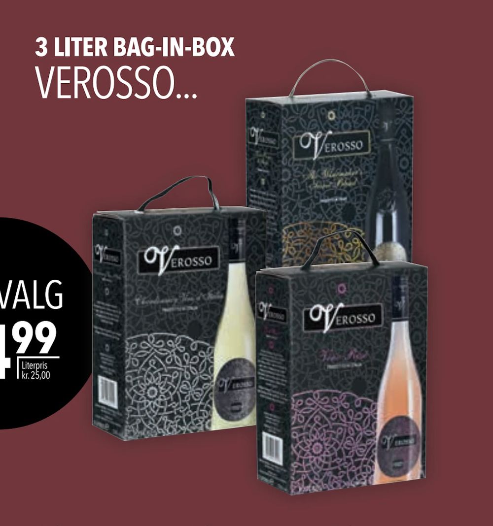 Tilbud på Verosso Chardonnay IGP fra CITTI til 74,99 kr.