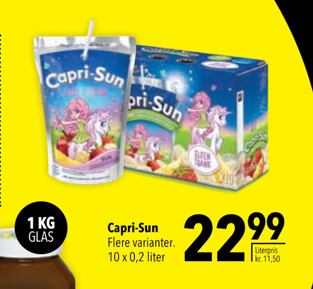Tilbud på Capri-Sun fra CITTI til 22,99 kr.