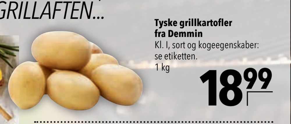 Tilbud på Tyske grillkartofler fra Demmin fra CITTI til 18,99 kr.