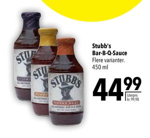 Stubb’s Bar-B-Q-Sauce