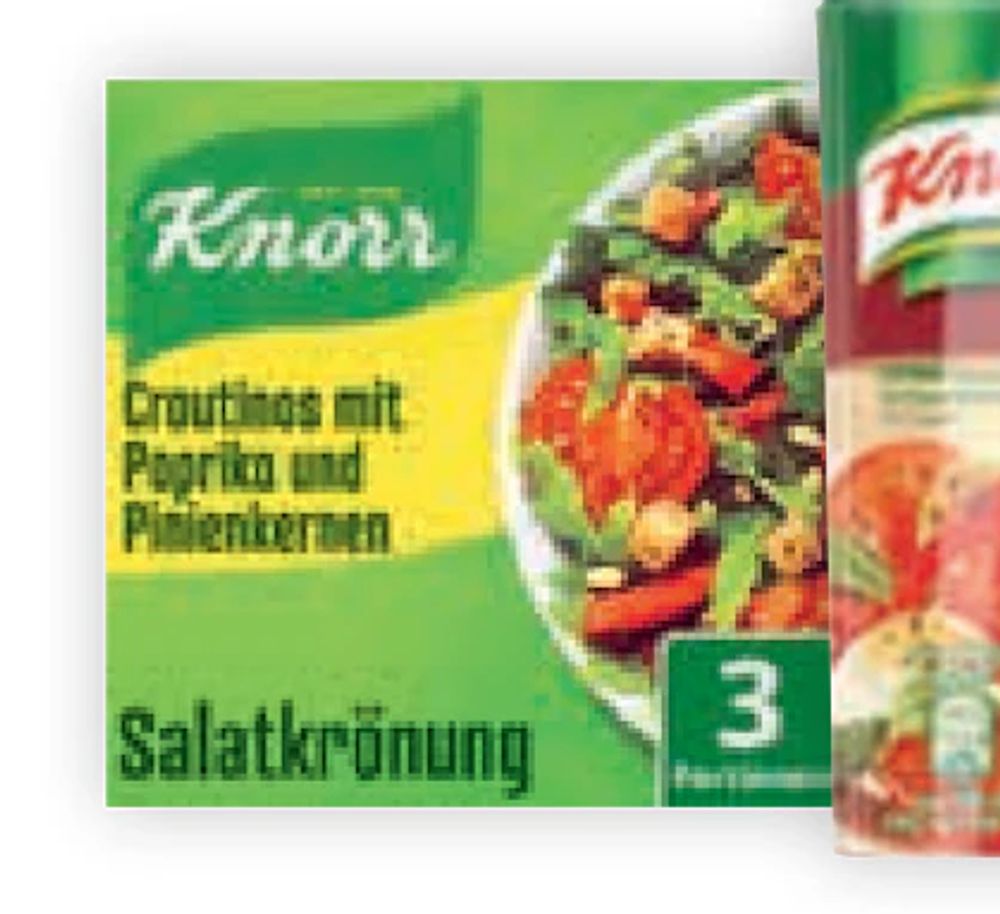 Tilbud på Knorr Salat Croutoner med paprika og pinjekerner fra CITTI til 6,99 kr.
