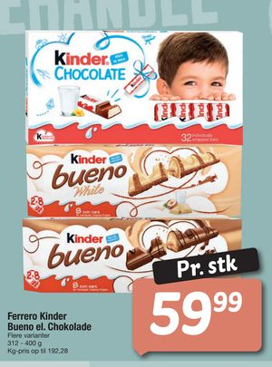 Ferrero Kinder Bueno el. Chokolade