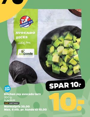 Kitchen Joy avocado tern