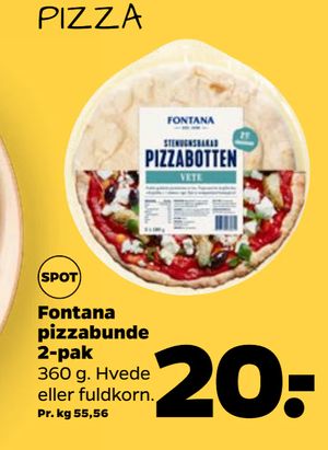 Fontana pizzabunde 2-pak