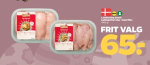 Landkylling dansk kyllingefilet eller -inderfilet
