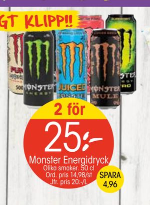Monster Energidryck