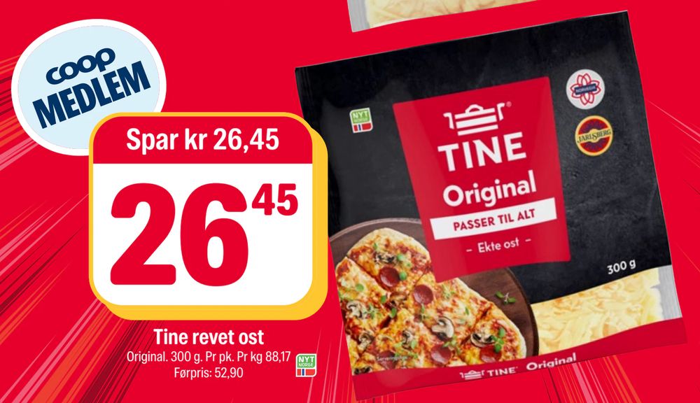 Tine revet ost