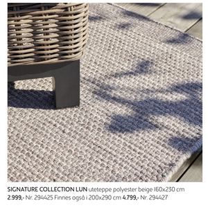 SIGNATURE COLLECTION LUN uteteppe polyester
