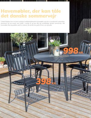 Havemøbler, der kan tåle det danske sommervejr