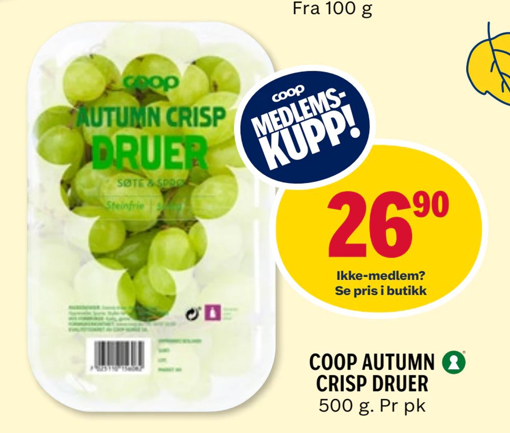 Coop Autumn Crisp Druer
