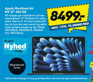 Apple MacBook Air M3 13” 256 GB