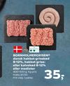 BORNHOLMERGRISEN® dansk hakket grisekød 8-12%, hakket grise- eller kalvekød 8-12% eller medister