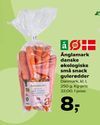 Änglamark danske økologiske små snack gulerødder