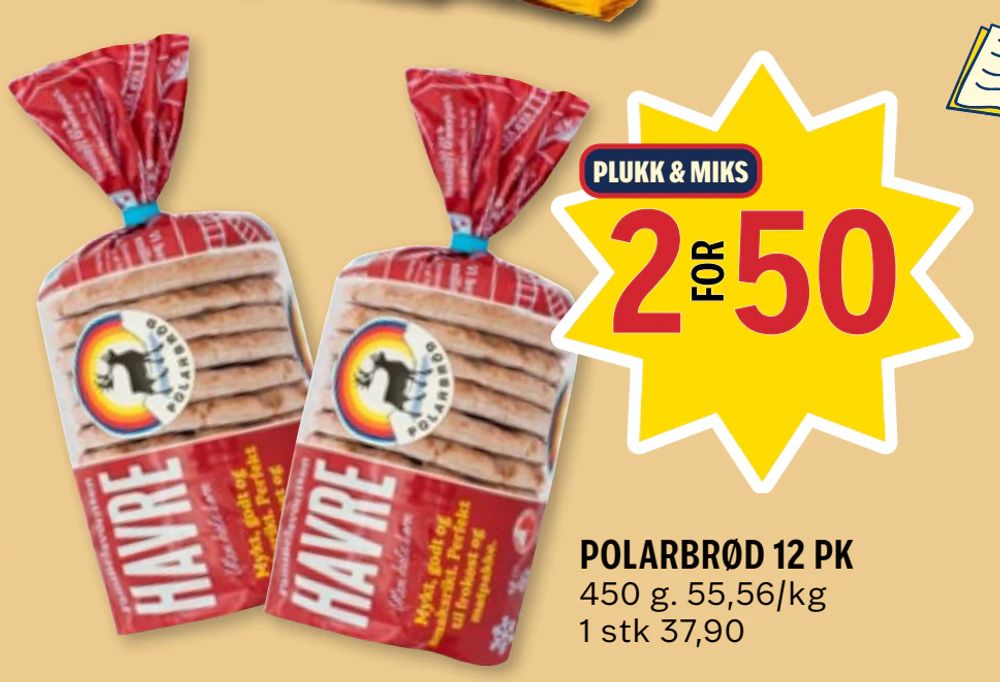 Polarbrød 12 Pk