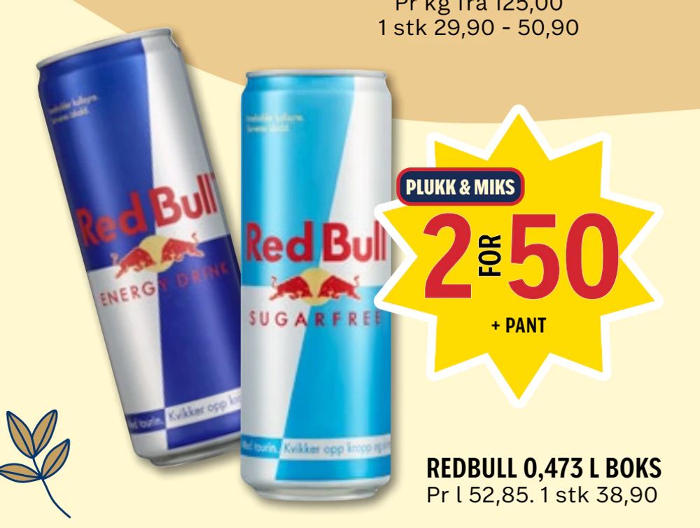 Redbull 0,473 L Boks