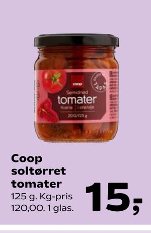 Coop soltørret tomater