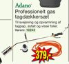 Professionelt gas tagdækkersæt