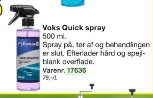 Voks Quick spray