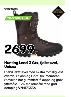 Hunting Lenzi 3 Gtx, fjellstøvel, Unisex