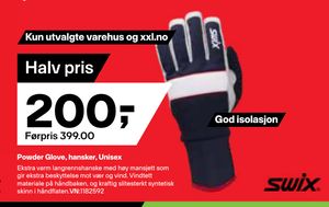 Powder Glove, hansker, Unisex