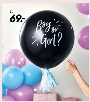 Boy or Girl ballon.