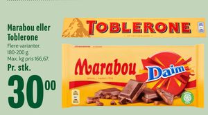 Marabou eller Toblerone