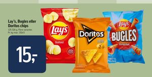 Lay’s, Bugles eller Doritos chips