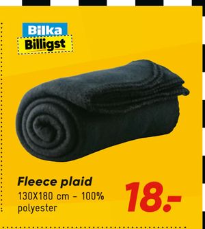 Fleece plaid
