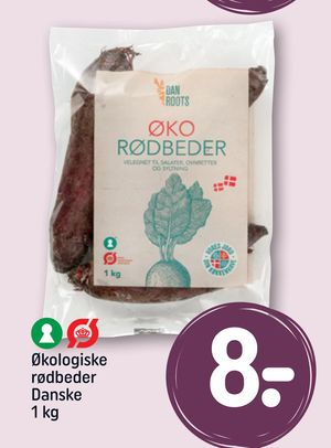 Økologiske rødbeder Danske 1 kg