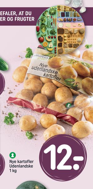 Nye kartofler Udenlandske 1 kg