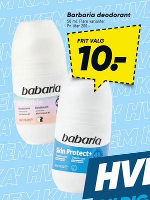 Barbaria deodorant