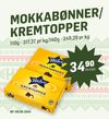 MOKKABØNNER/ kremtopper