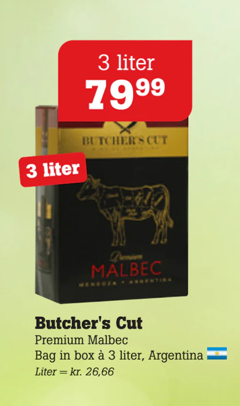 Tilbud på Butcher's Cut fra Poetzsch Padborg til 79,99 kr.