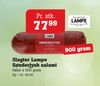 Slagter Lampe Sønderjysk salami
