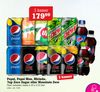 Pepsi, Pepsi Max, Mirinda, 7up Zero Sugar eller Mountain Dew