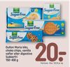 Gullon Maria kiks, choko chips, vanilla vafler eller digestive Sukkerfri 150-400 g