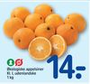 Økologiske appelsiner Kl. I, udenlandske 1 kg