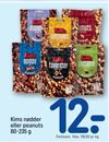 Kims nødder eller peanuts 80-235 g