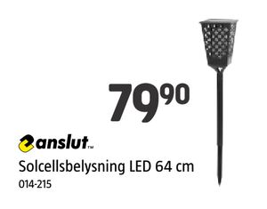 Solcellsbelysning LED 64 cm