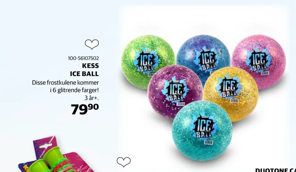 Tilbud på KESS ICE BALL fra Lekia til 79,90 kr