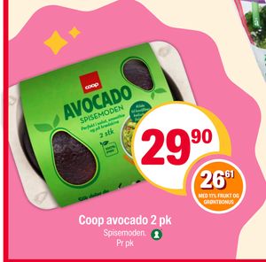 Coop avocado 2 pk