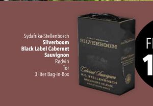 Silverboom Black Label Cabernet Sauvignon