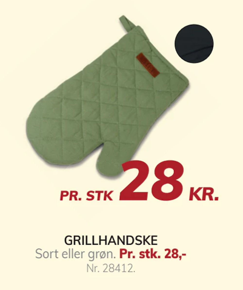 Tilbud på GRILLHANDSKE fra Daells Bolighus til 28 kr.