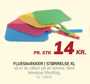 FLUESMÆKKER I STØRRELSE XL