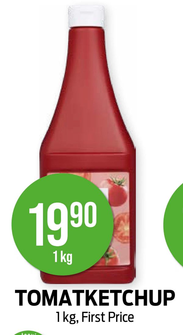 TOMATKETCHUP 1 kg, First Price