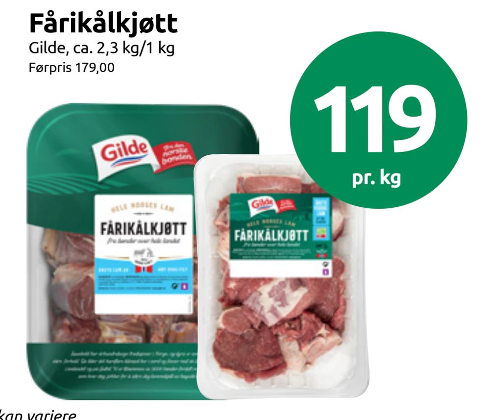Fårikålkjøtt