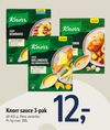 Knorr sauce 3-pak