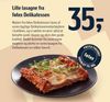 Lille lasagne fra føtex Delikatessen