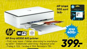 HP Envy 6030E AIO printer